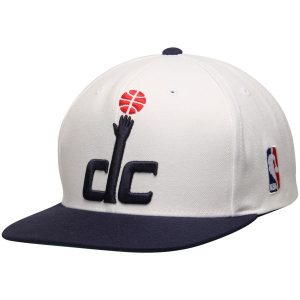 Washington Wizards Mitchell & Ness XL Current Logo 2 Tone Snapback Adjustable Hat